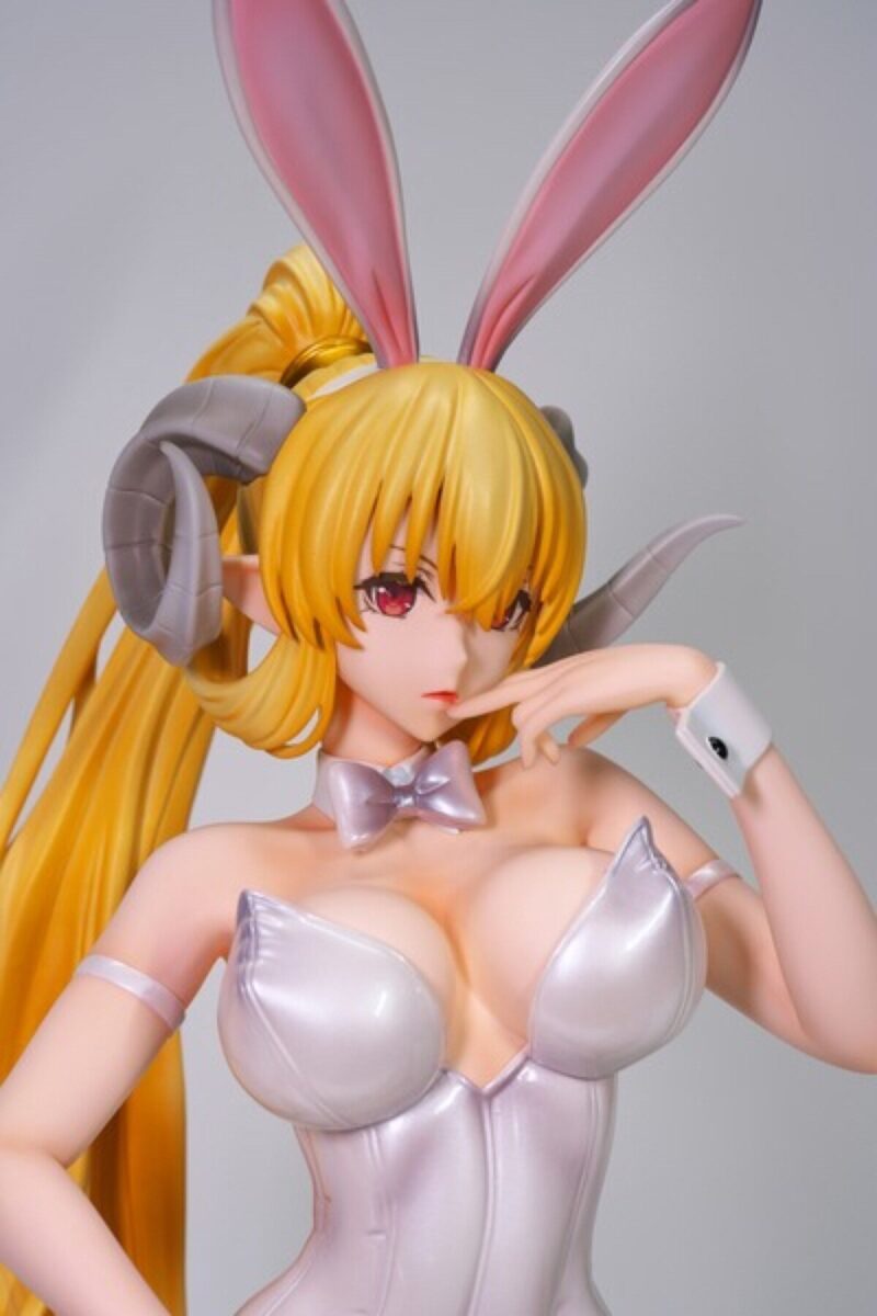 Anime Bunny Girl Figures Lucifer details chest
